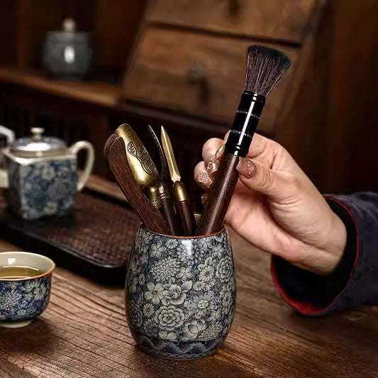 Blue&White Tea Ceremony Kung Fu Tea Set Tool Set Chaliland