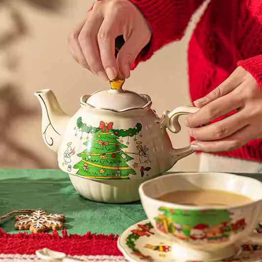 Ceramic - Christmas Letter Vase 870ml Chaliland