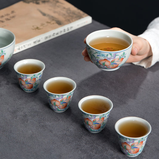 Ceramic - Peach Blossom Set Chaliland