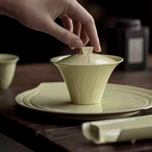 Chinese Green Glazed Ceramic Bowl Chaliland