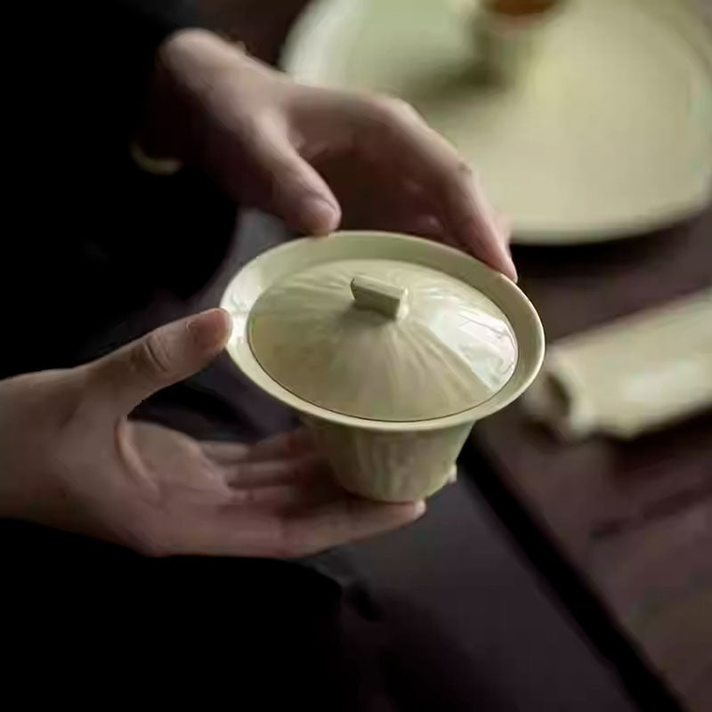 Chinese Green Glazed Ceramic Bowl Chaliland