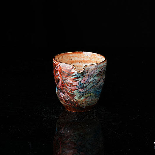 Shinoyaki-Classic of Mountains and Seas Fairness Teacup Chaliland