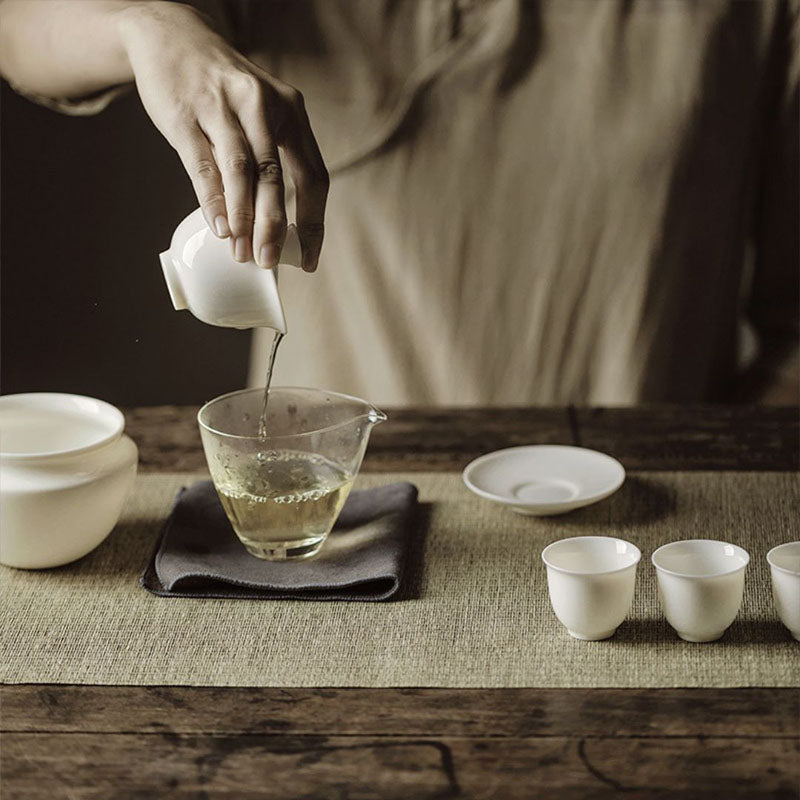 Elegant Jade White Porcelain 100ml Gaiwan Chaliland