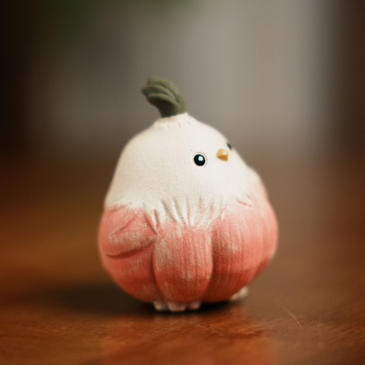 Garlic Chicks Purple Clay Tea Pet Chaliland