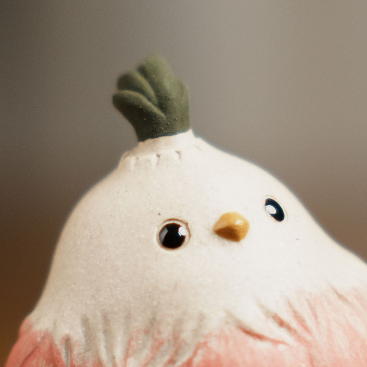 Garlic Chicks Purple Clay Tea Pet Chaliland