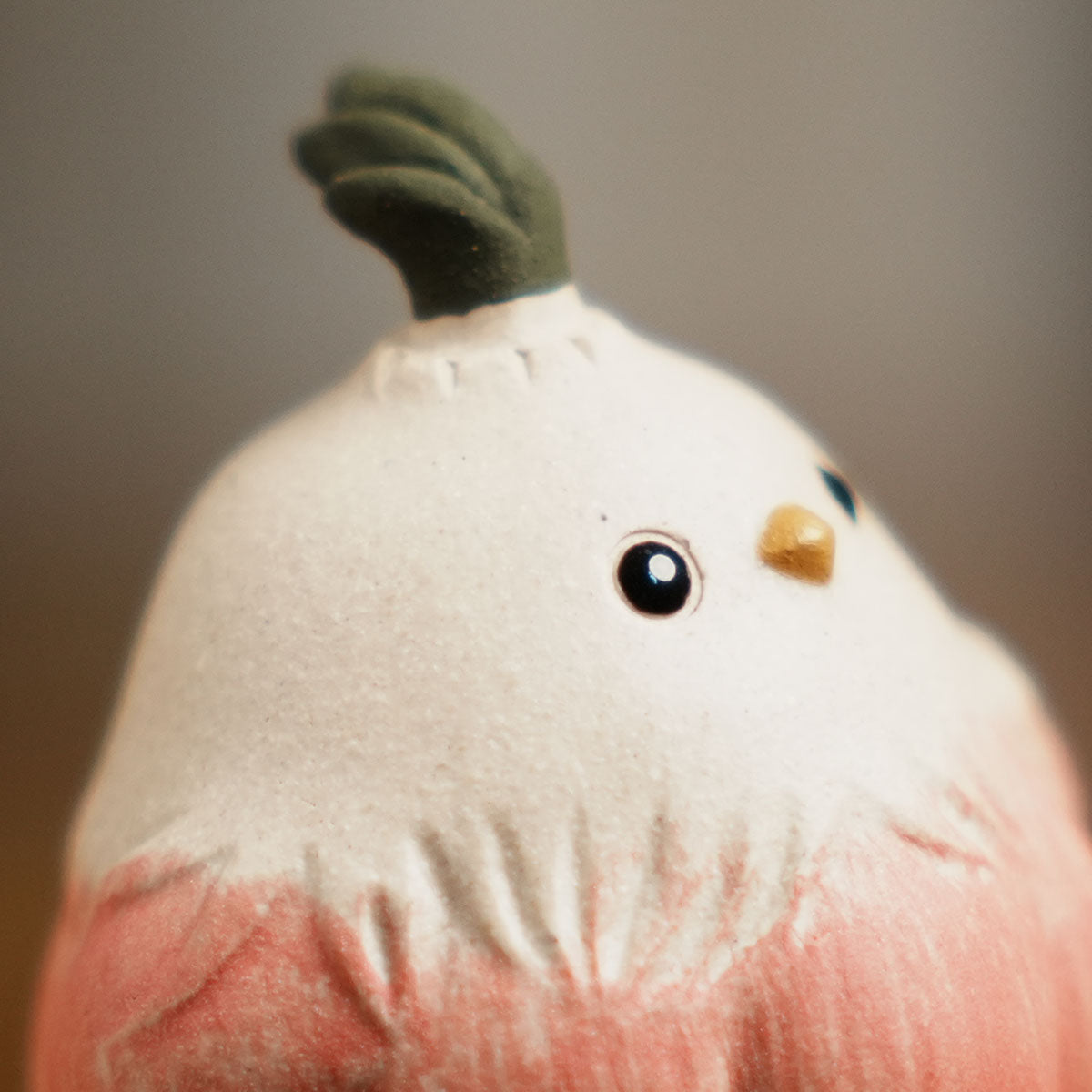 Garlic Chicks Purple Clay Tea Pet Chaliland