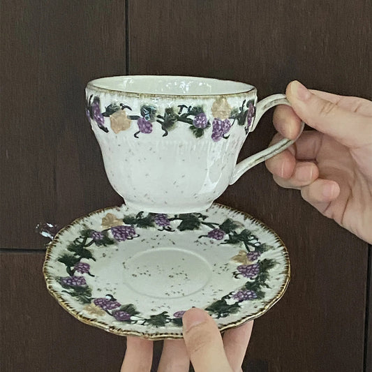 Grapevine Ceramic Cup250ml Chaliland