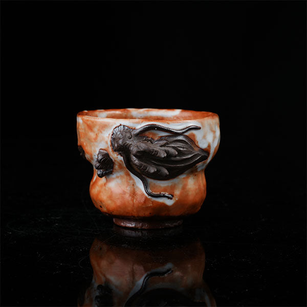 Shinoyaki-Jade Stick Loong Teacup Chaliland