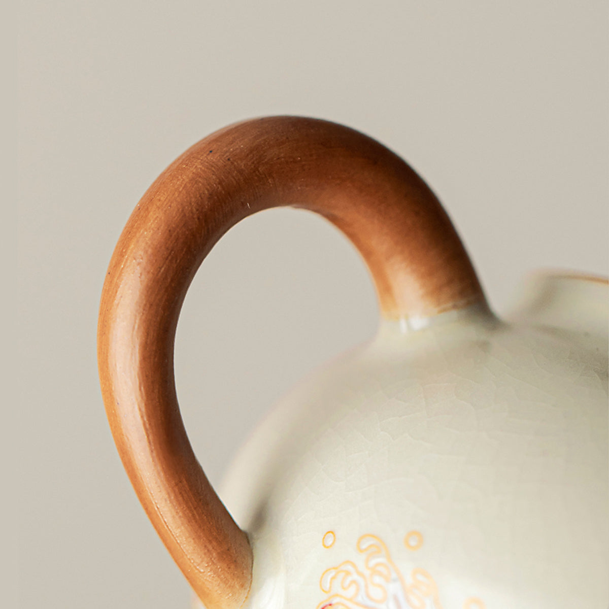 Ru Kiln - Plain Whisper Jiangya Xi Shi Teapot 200ml Chaliland