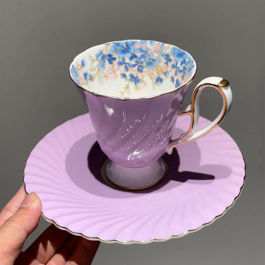 Purple bone plate porcelain cup Chaliland