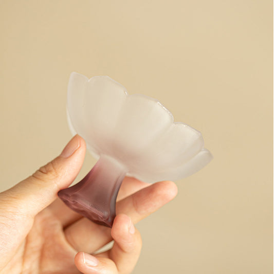 Glass-Radiant Glass Goblet – Lotus Whisper Series 50ml Chaliland