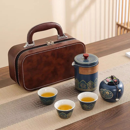 Zen-Style Embossed Travel Tea Infuser Chaliland