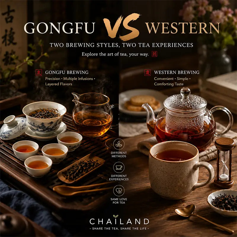 Gongfu Brewing vs Western Brewing: What’s the Difference?