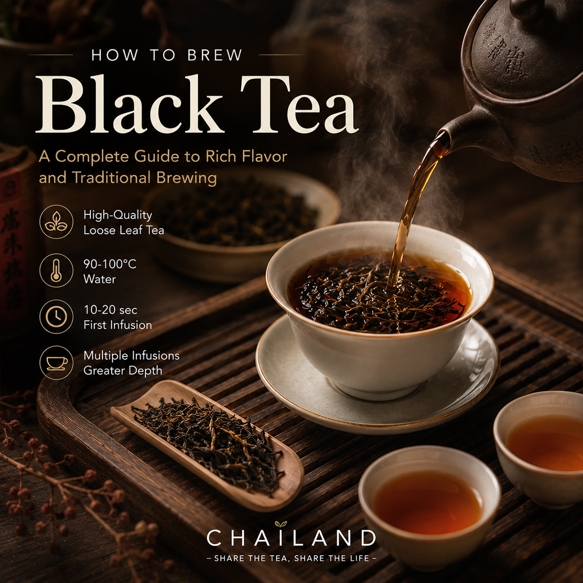 How to Brew Black Tea: A Complete Guide to Chinese Black Tea Brewing JadePeakReserve