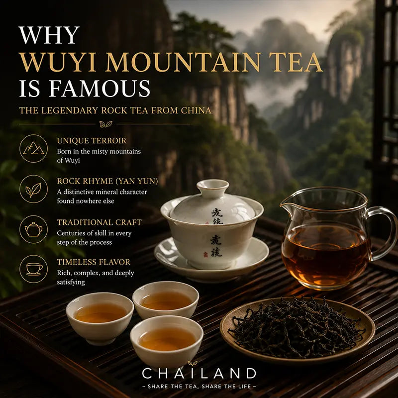 Why Wuyi Mountain Tea Is Famous: The Story Behind China's Legendary Rock Tea