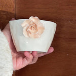3D ceramic flower tea cup Chaliland