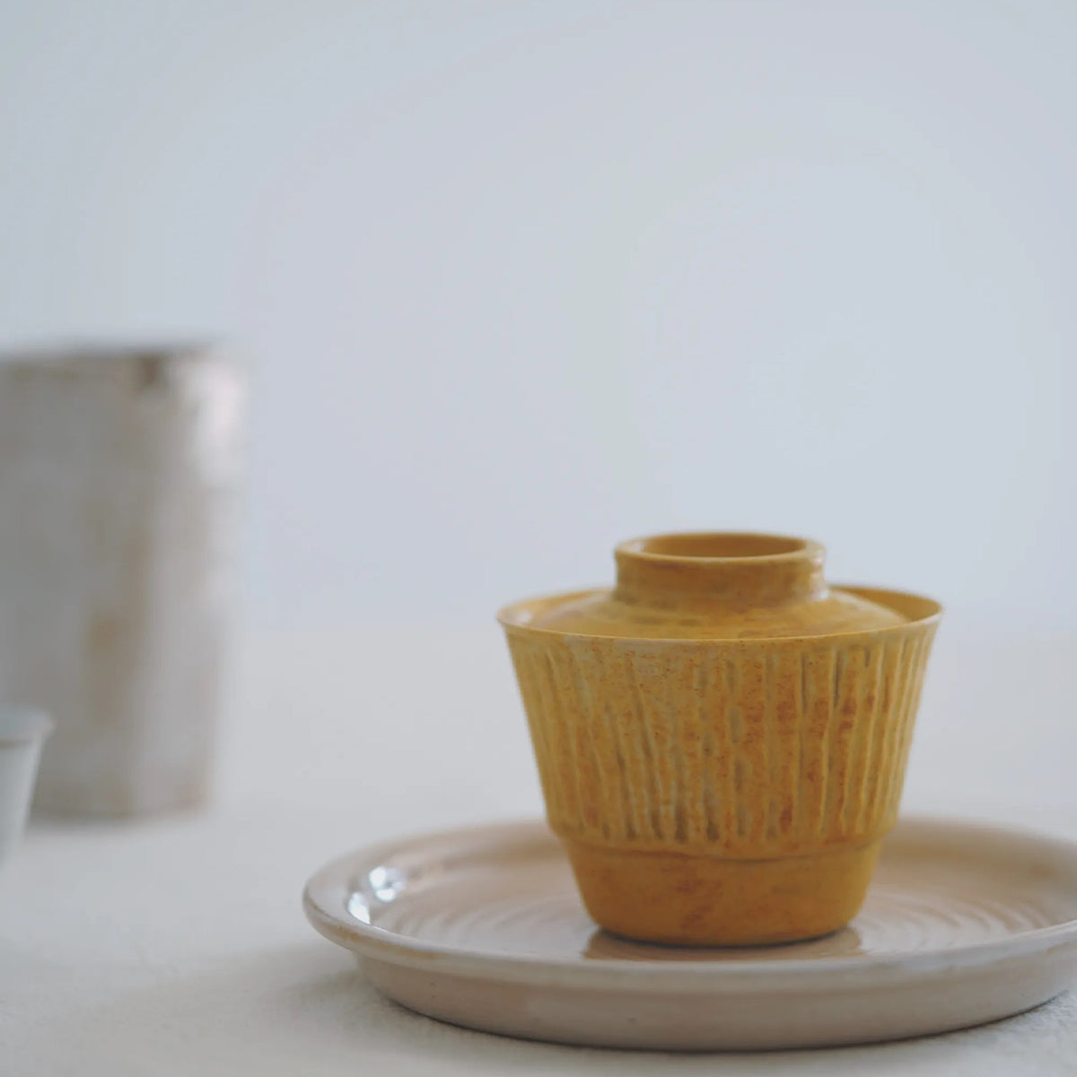 Autumn pear covered bowl 125-130ml