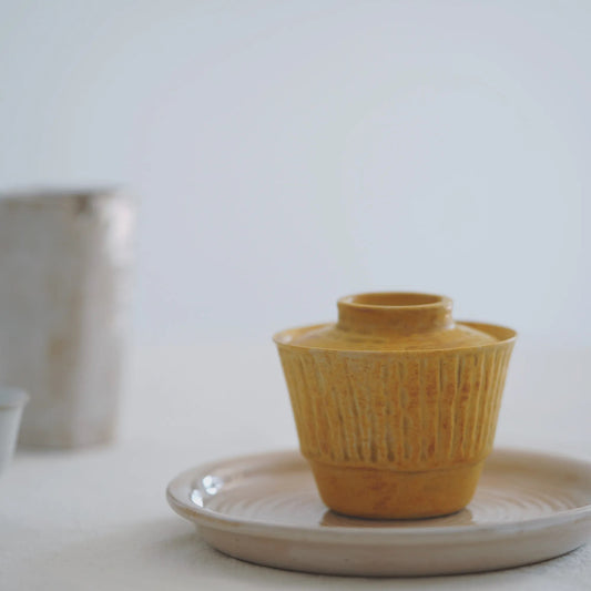 Autumn pear covered bowl 125-130ml