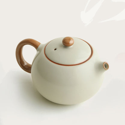 Ru Kiln-Beige Ru Kiln Xi Shi Teapot 250ml Chaliland