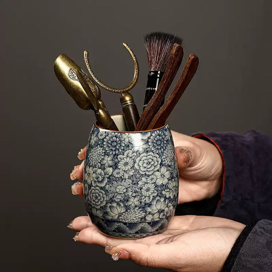 Blue&White Tea Ceremony Kung Fu Tea Set Tool Set Chaliland