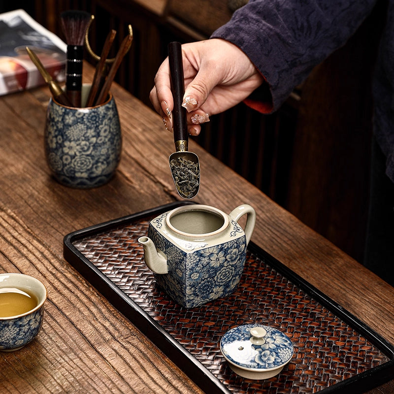 Blue&White Tea Ceremony Kung Fu Tea Set Tool Set Chaliland