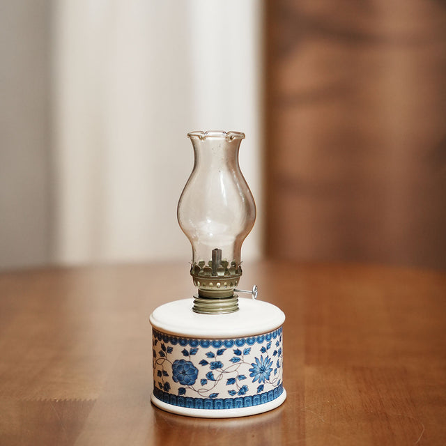 Blue and White Butter Lamp Chaliland