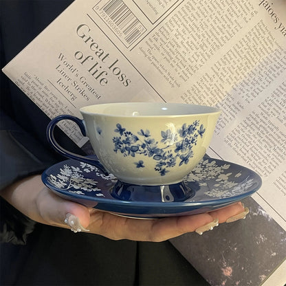 Blue and white porcelain retro teacup Chaliland