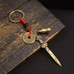Brass Seven Star Sword Pendant Chaliland