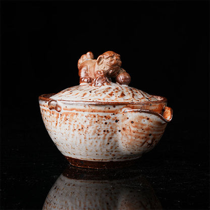 Shinoyaki-Brave Troops Teapot Chaliland