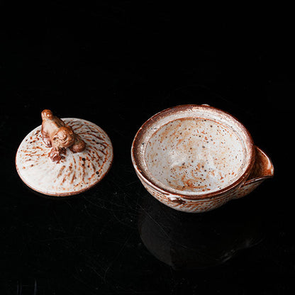Shinoyaki-Brave Troops Teapot Chaliland