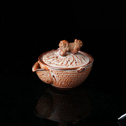 Shinoyaki-Brave Troops Teapot Chaliland