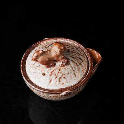 Shinoyaki-Brave Troops Teapot Chaliland