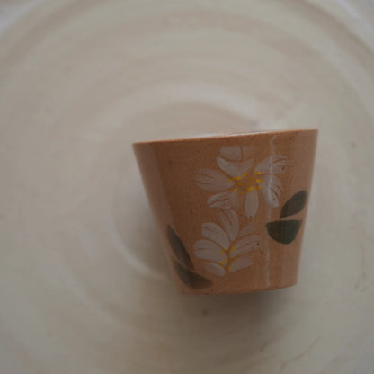 Camellia hand-painted gaiwan cup
