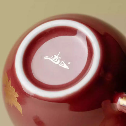 Ceramic - Butterfly Love Dragon and Phoenix Teapot - 150ml Chaliland