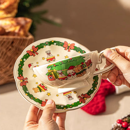 Ceramic - Christmas Letter Vase 870ml Chaliland