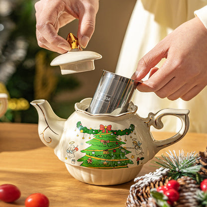 Ceramic - Christmas Letter Vase 870ml Chaliland