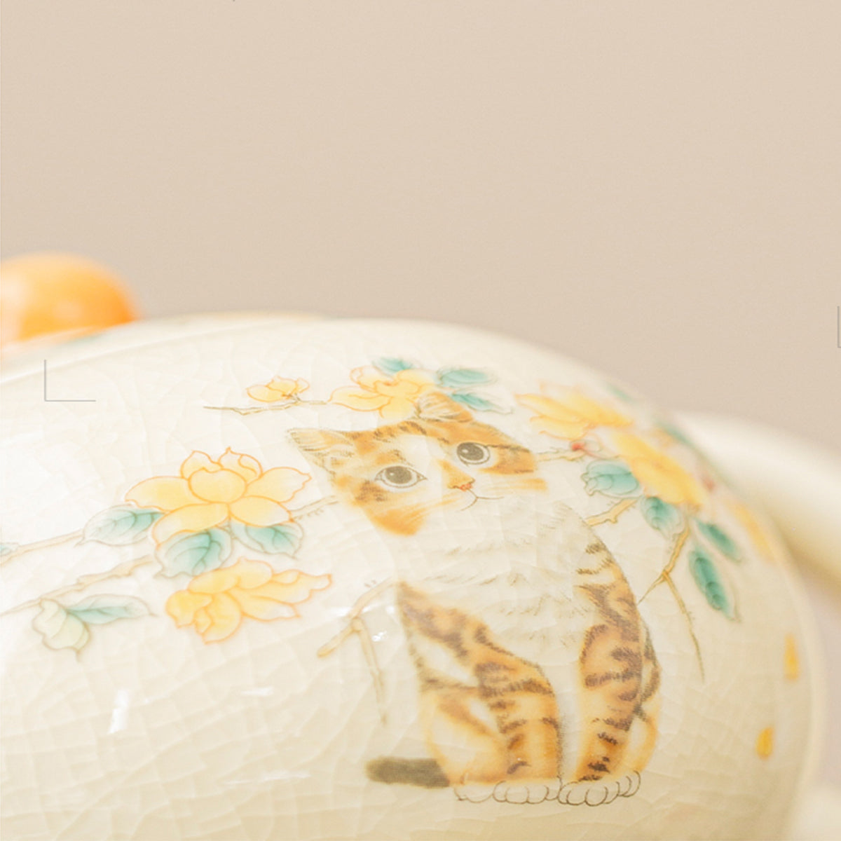 Ceramic - Cute Cat Xishi Vase - 200ml Chaliland