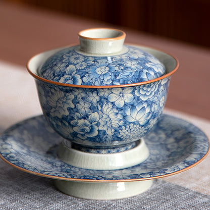 Ceramic - Flower 9-piece Mug Set Chaliland