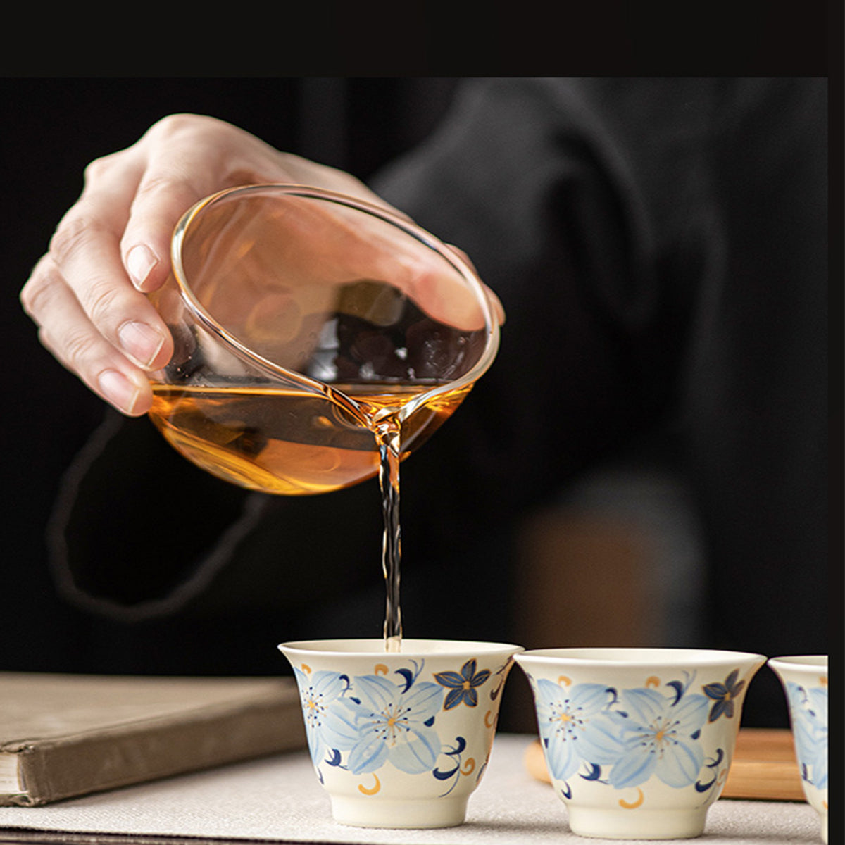 Ceramic - Linglan Lily Portable Tea Set 160ml Chaliland