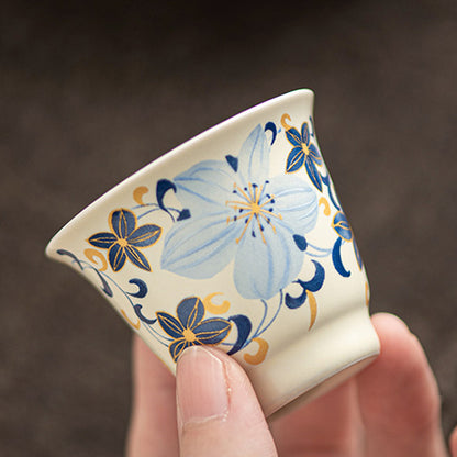 Ceramic - Linglan Lily Portable Tea Set 160ml Chaliland