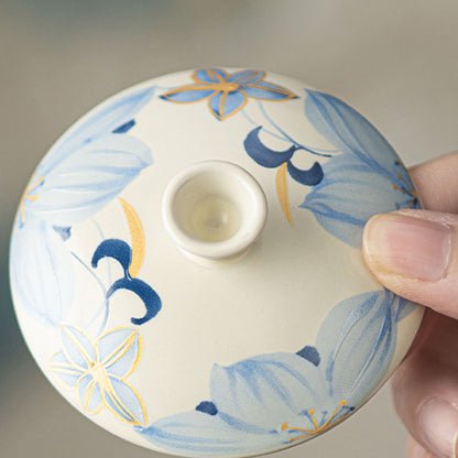 Ceramic - Linglan Lily Portable Tea Set 160ml Chaliland