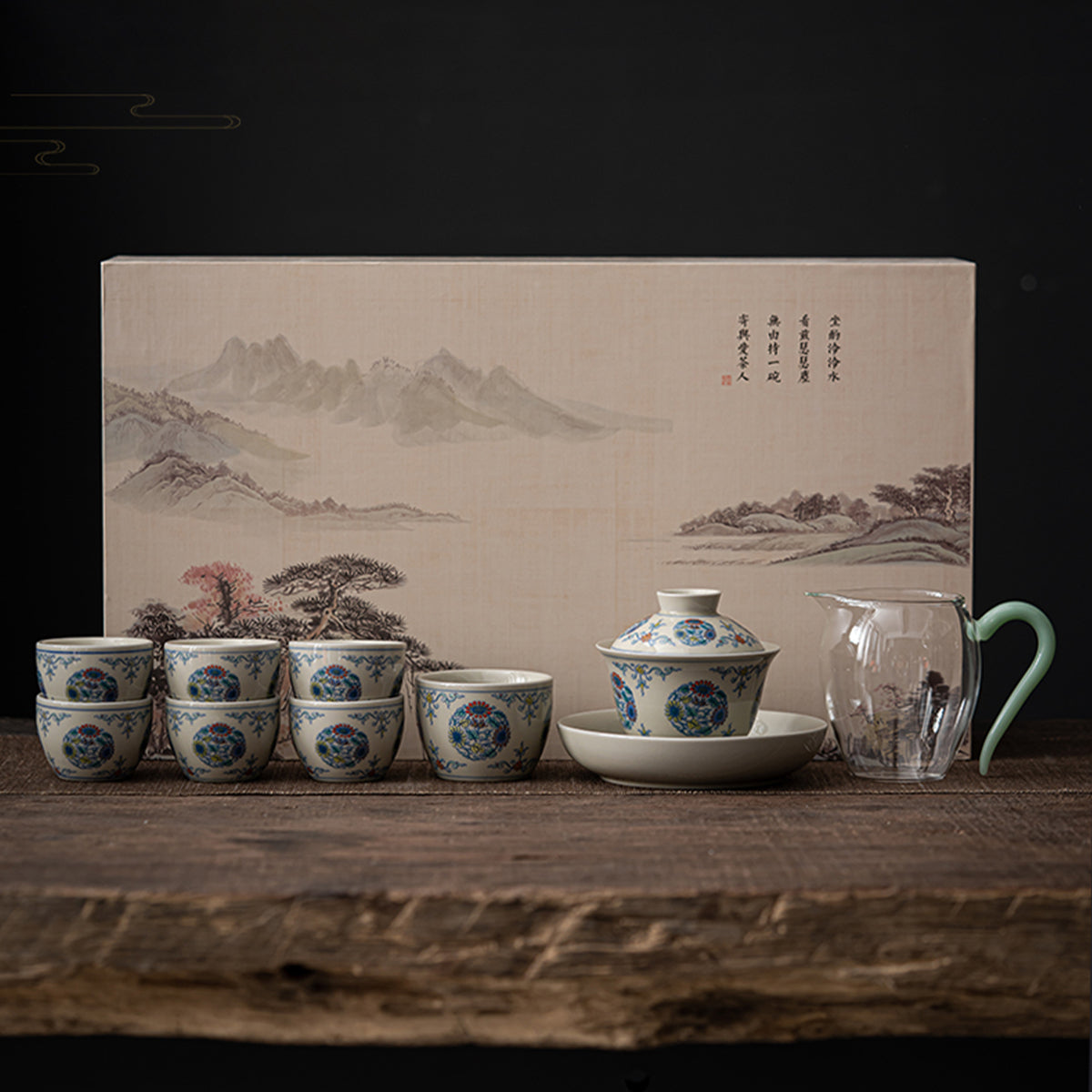 Ceramic - Sunflower Set of 9 Heads Chaliland