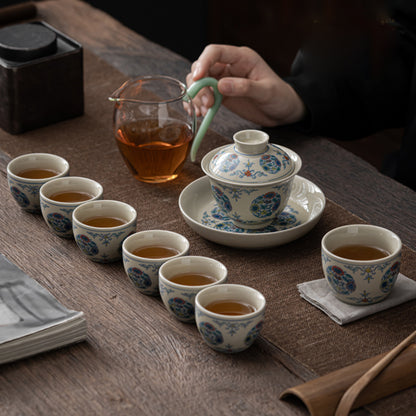 Ceramic - Sunflower Set of 9 Heads Chaliland