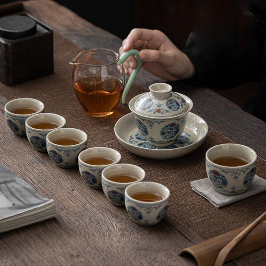 Ceramic - Sunflower Set of 9 Heads Chaliland