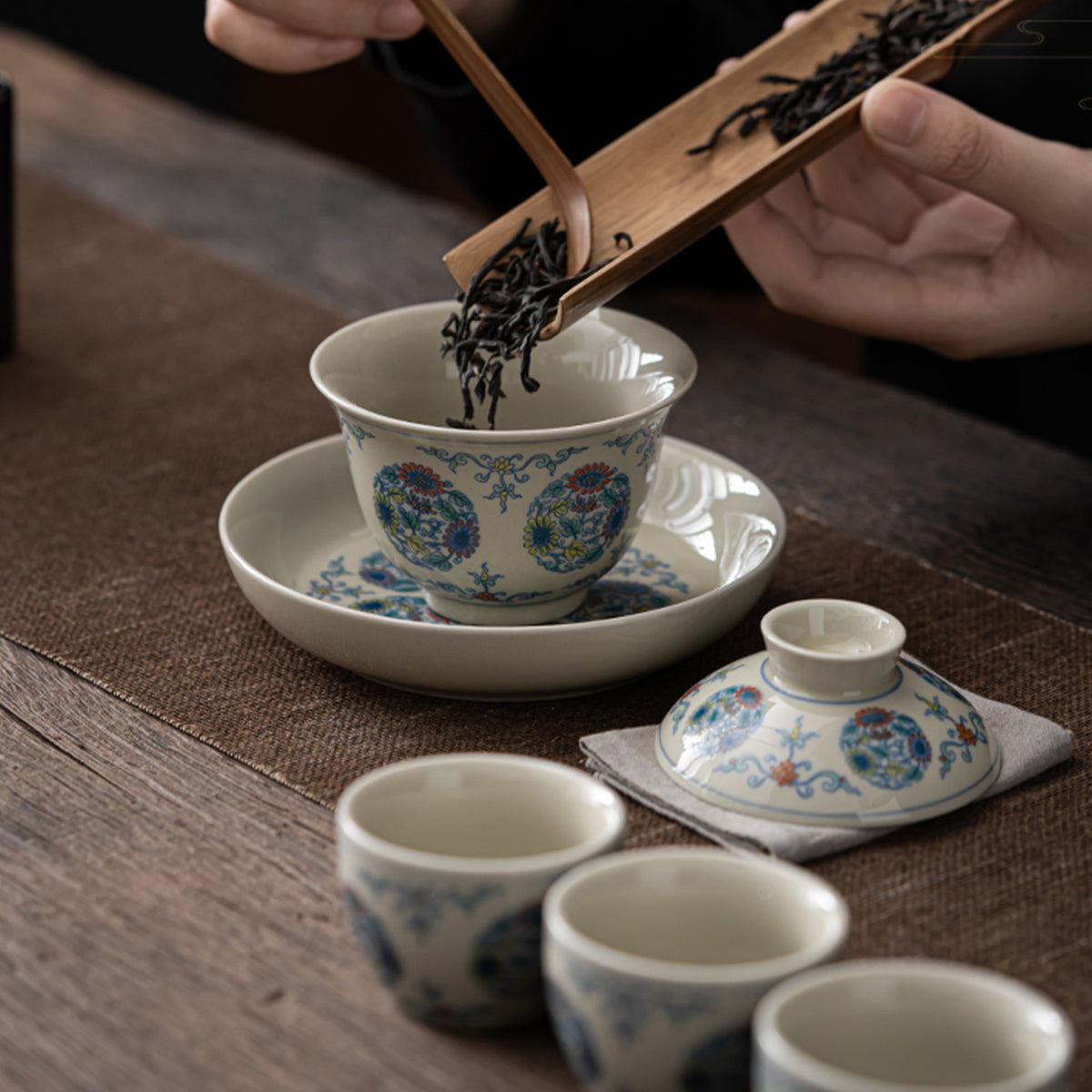 Ceramic - Sunflower Set of 9 Heads Chaliland