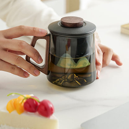 Glass-Chongshan Glass Tea Infuser Bottle 450ml Chaliland