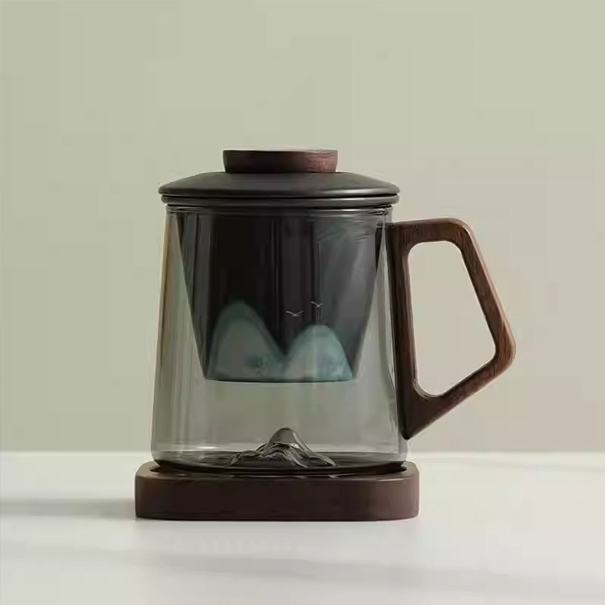 Glass-Chongshan Glass Tea Infuser Bottle 450ml Chaliland