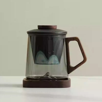 Glass-Chongshan Glass Tea Infuser Bottle 450ml Chaliland