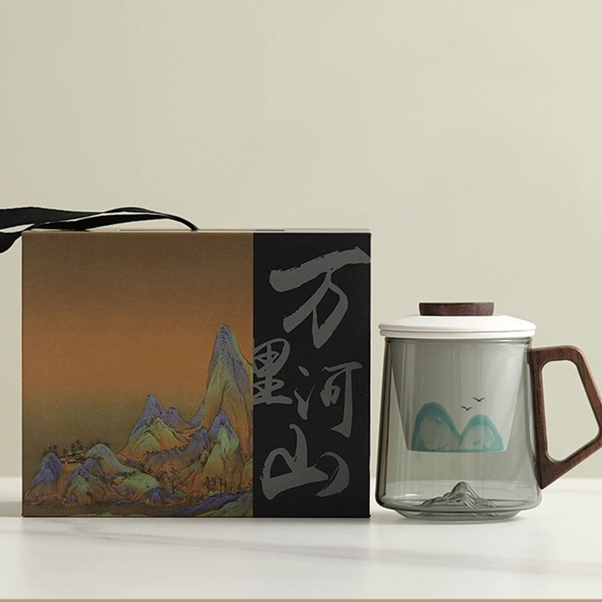 Glass-Chongshan Glass Tea Infuser Bottle 450ml Chaliland