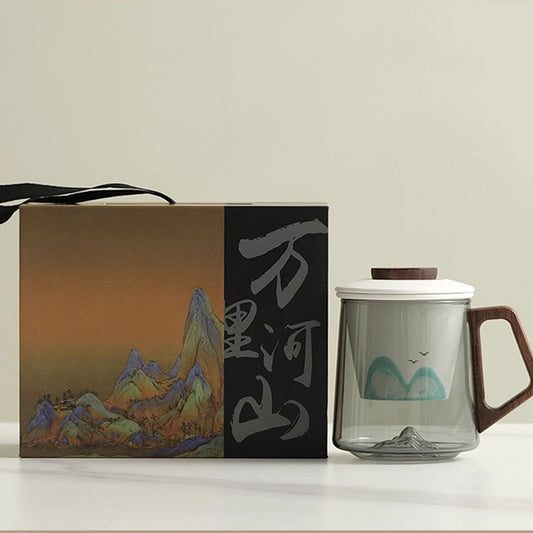 Glass-Chongshan Glass Tea Infuser Bottle 450ml Chaliland